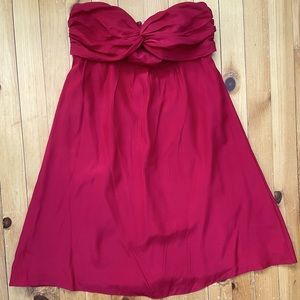 The limited size 0 red dress